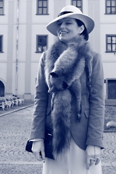 Period clothing, wedding, fox fur, Vojtech Svarc, Petra Glassnerova, Petra Svarcova