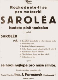 Advertisement Sarolea