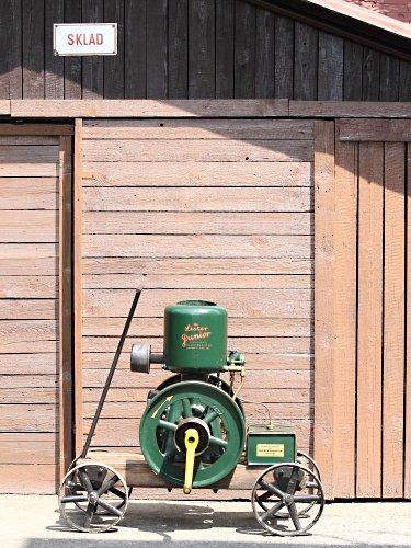 Stabilní motor Lister A Junior