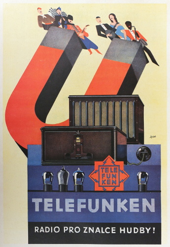 Telefunken, radio pro znalce hudby!