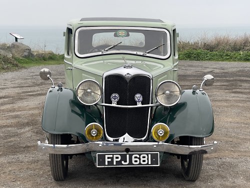 Riley 9 Monaco, 1937. Foto z inzerce