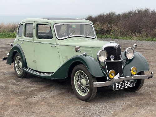 Riley 9 Monaco, 1937. Foto z inzerce